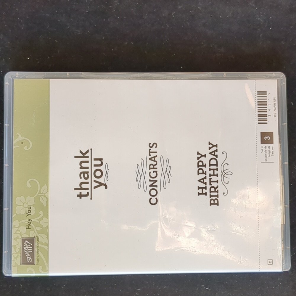 Hey You Stampin Up stamp set